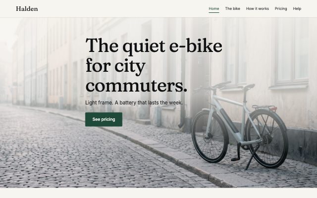 The website in the brief as a React site, following the skill, with the wired hero image in the hero and the wired…